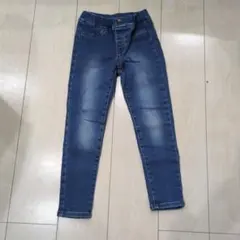 GU ストレッチデニムパンツ 110cm
