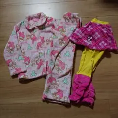 ベビード－ル マイメロディ スカッツ 110cm パジャマ 120cm セット