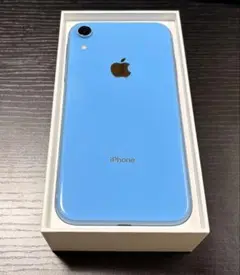 iPhone XR ブルー 64GB SIMフリー 付属品