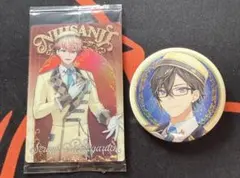 にじさんじ　セラフ・ダズルガーデン　四季凪アキラ　カード　缶バッチ