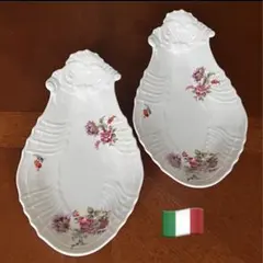 リチャードジノリ　プレート　4枚　サックスフラワー 廃盤希少 リチャードジノリ プレート 4枚 サックスフラワー 廃盤希少