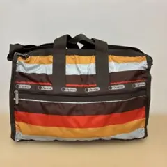 LeSportsac ボストンバッグ マルチカラー ボーダーのサムネイル