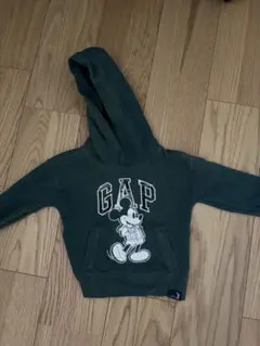 ミッキーマウス　ディズニー　baby gapパーカー　トレーナー　90