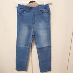 プティマイン デニム ストレート パンツ 120