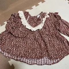 ZARA 花柄ブラウス 12-18ヶ月 86cm