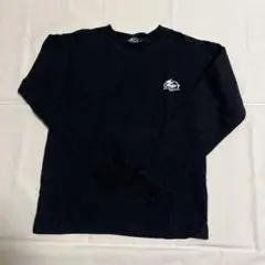 CAMP7 長袖カットソー ブラック 140cm