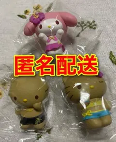 サンリオ みんなでバカンスフィギュア ハローキティ　ダニエル　マイメロ3点セット