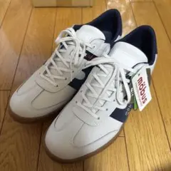 möbus ホワイト/ネイビー スニーカー 箱あり
