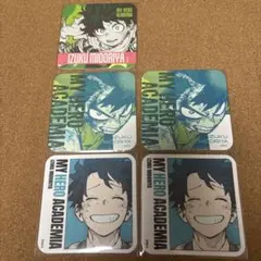 ヒロアカ 1-A 緑谷出久 コースターセット