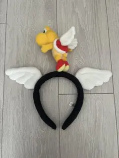 スーパーマリオ 羽付きカチューシャ パタパタ