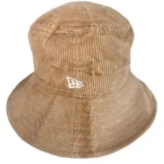 New Era コーデュロイ バケットハット M/L ベージュ新品‼️