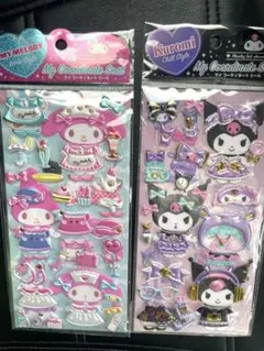 サンリオ　マイメロディ　クロミ　マイコーディネートシール　2点　Sanrio