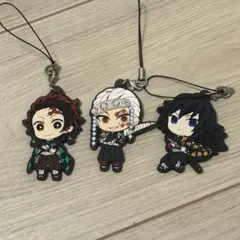 鬼滅の刃 ストラップ 3個セット