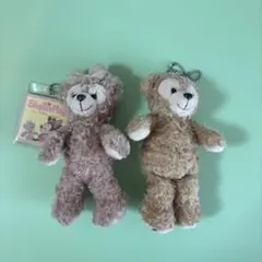 ダッフィー シェリーメイ ぬいぐるみバッジ