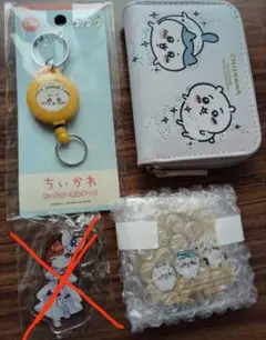 ちいかわ　セット　コインケース　アクリルスタンド　キーホルダー　3点セット