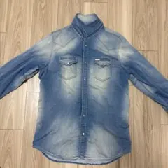 く*ま様 ディーゼル　DIESELデニムシャツ　Lサイズ