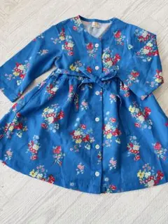 petit main 花柄 ワンピース　100cm