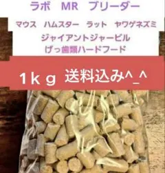 ラット　マウス　ハムスター等ハードフード1kg送料込みのサムネイル