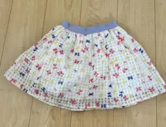 【即購入OK】カラフル花柄フレアスカート