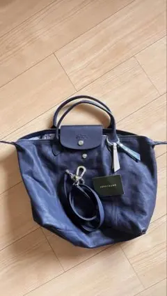 LONGCHAMP ロンシャン2WAY トートバッグ ネイビー ショルダーバッグのサムネイル