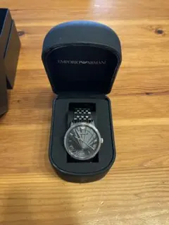EMPORIO ARMANI アナログ腕時計 ブラック