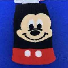 ラスト☆ディズニー ミッキーマウス ボトルカバー　600ml　のびのび　ニット