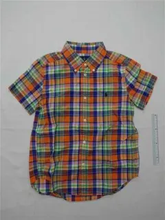 ◎ラルフ ローレン Ralph Lauren チェック半袖シャツ キッズ