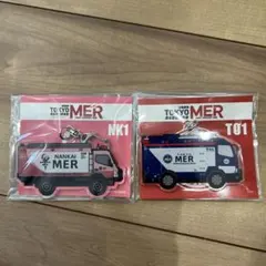 東京MER アクリルキーホルダー　南海MER キーホルダー　トミカ好き