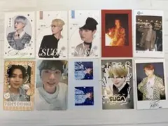 BTS SUGA ユンギ 韓国製作者 フォトフレームトレカ10枚