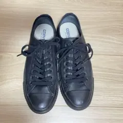 コンバース オールスター ブラック　レザー