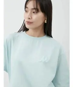 【未使用新品】Mila Owen Mロゴ2サイズハイラインTシャツ