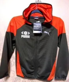 ☆PUMA ジャージ 140サイズ オレンジ/ダークグリーン