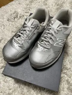 New Balance ゴルフシューズ WGBS996Zシルバー 24.5cm - メルカリ
