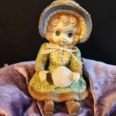 ✨美品✨Orgell Dol オルゴール ピエロ ビスクドール アンティーク