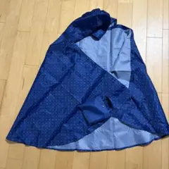 ドット柄 レインポンチョ 収納袋付きのサムネイル