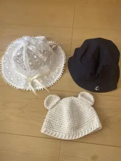 ベビー　帽子4つセットのサムネイル