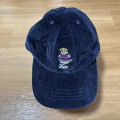 ポロ　ラルフローレンベアー　ネイビーキャップ