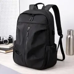 防水 リュック 大容量 A4対応 通勤 通学 ブラック　ビジネスリュック