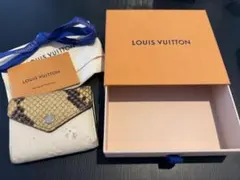 LOUIS VUITTON ポルトフォイユゾエ パイソン ミニ財布