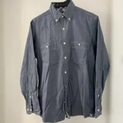 NEWYORKER ダークブルー ボタンダウンシャツ