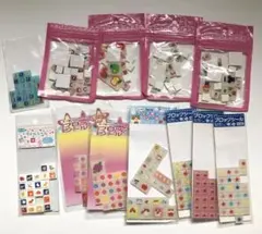 平成レトロ　ブロックシール　タイルシール　キューブシール　シールセット