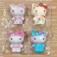 ★ハローキティ★50周年 シークレットマスコット4種セット★レア★K347