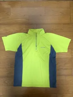 モンベル mont-bell クール ハーフスリーブジップシャツ メンズM 速乾