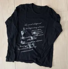 長袖 Tシャツ ブラック