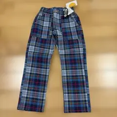 Moujonjon チェックパンツ 100cm
