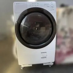SHARP ドラム式洗濯機 ES-S7H-WL 7kg 23年製 821001 - メルカリ