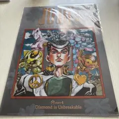 ジョジョの奇妙な冒険 ジョジョ展 4部ダイヤモンドは砕けない クリアファイル