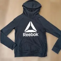 Reebok 黒 フード付きパーカー
