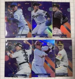 topps finest 2025 npb 250枚限定　6枚セット