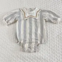 バースデイ　cottoli 長袖ロンパース 70